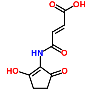 65518-38-9  (2E)-4-[(2-hydroxy-5-oxocyclopent-1-en-1-yl)amino]-4-oxobut-2-enoic acid