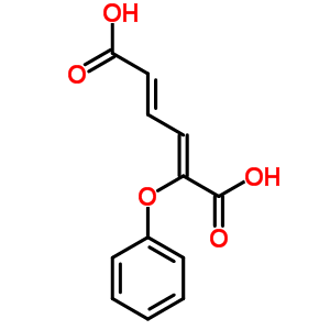 66266-73-7  (2Z,4E)-2-phenoxyhexa-2,4-dienedioic acid