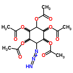 6730-18-3  1-[2,3,4,5,6-pentakis(acetyloxy)cyclohexyl]triaza-1,2-dien-2-ium