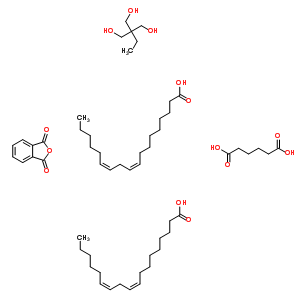 68227-93-0  adipic acid; 2-ethyl-2-(hydroxymethyl)propane-1,3-diol; isobenzofuran-1,3-dione; (9Z,12Z)-octadeca-9,12-dienoic acid