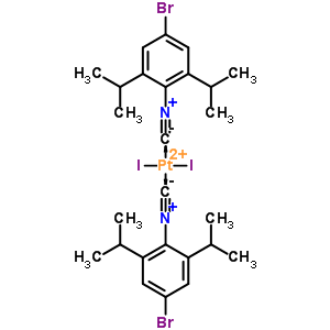 7242-09-3  5-bromo-2-isocyano-1,3-diisopropyl-benzene; diiodoplatinum