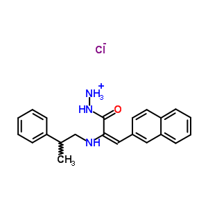 72606-50-9;72606-63-4  {(2E)-3-naphthalen-2-yl-2-[(2-phenylpropyl)amino]prop-2-enoyl}diazanium chloride