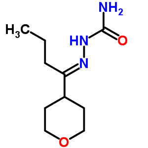 7403-84-1  (1E)-1-(tetrahydro-2H-pyran-4-yl)butan-1-one semicarbazone