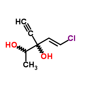 74107-07-6  (4E)-5-chloro-3-ethynylpent-4-ene-2,3-diol