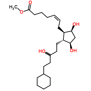 77204-95-6  methyl (5Z)-7-[(1R,2R,3R,5S)-2-(5-cyclohexyl-3-hydroxypentyl)-3,5-dihydroxycyclopentyl]hept-5-enoate