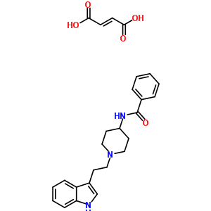 85482-40-2  N-{1-[2-(1H-indol-3-yl)ethyl]piperidin-4-yl}benzamide (2E)-but-2-enedioate