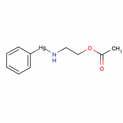 61792-06-1  [(2-hydroxyethyl)amino]phenylmercury acetate