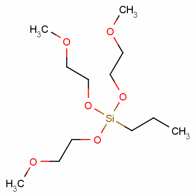 61877-82-5  6-(2-methoxyethoxy)-6-propyl-2,5,7,10-tetraoxa-6-silaundecane