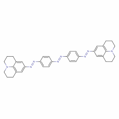 62635-31-8  9,9'-[azobis(p-phenyleneazo)]bis[2,3,6,7-tetrahydro-1H,5H-benzo[ij]quinolizine]