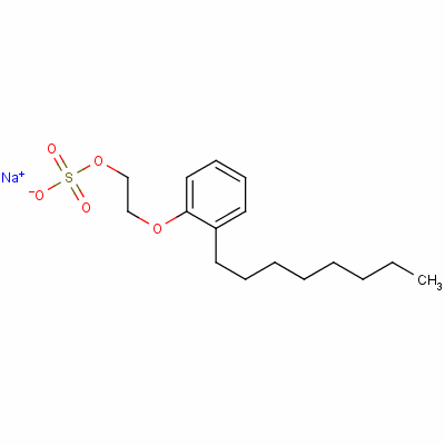 63175-99-5  sodium 2-(octylphenoxy)ethyl sulphate