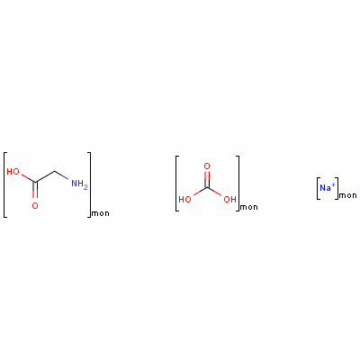 63183-41-5  sodium aminoacetate hydrogen carbonate