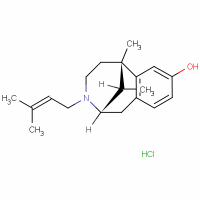 64024-15-3  pentazocine hydrochloride--dea schedule iv item