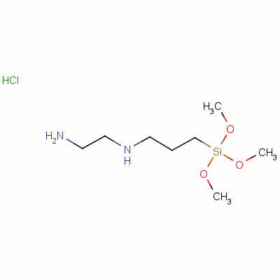 64339-13-5  N-[3-(trimethoxysilyl)propyl]ethylenediamine monohydrochloride