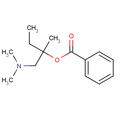 644-26-8  1-dimethylaminoethyl-1-methylpropyl benzoate