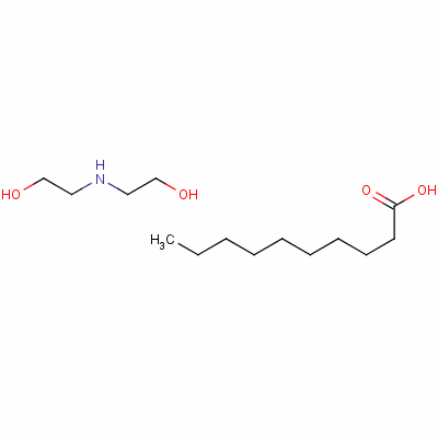64601-14-5  decanoic acid, compound with 2,2'-iminodiethanol (1:1)