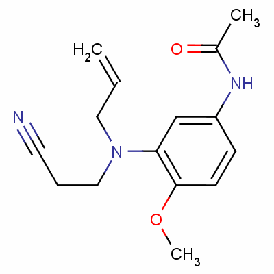 64611-87-6  N-[3-[(2-cyanoethyl)allylamino]-4-methoxyphenyl]acetamide