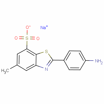 65072-40-4  sodium 2-(4-aminophenyl)-5-methylbenzothiazole-7-sulphonate