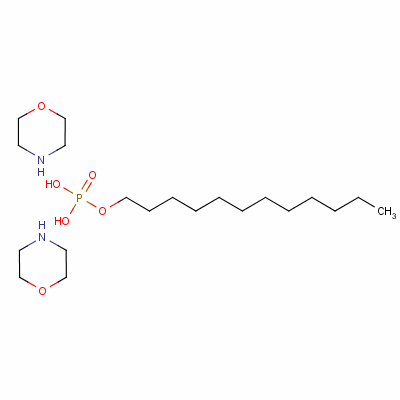65104-37-2  dodecyl dihydrogen phosphate, compound with morpholine (1:2)