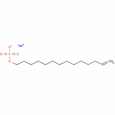 65121-88-2  sodium tetradecenyl sulphate