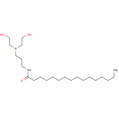 66161-65-7  N-[3-[bis(2-hydroxyethyl)amino]propyl]hexadecan-1-amide