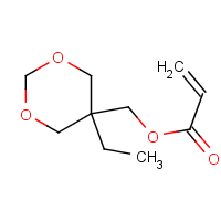 2-丙酸-(5-乙基-1,3-二氧杂环己烷-5-基)甲基酯 66492-51-1