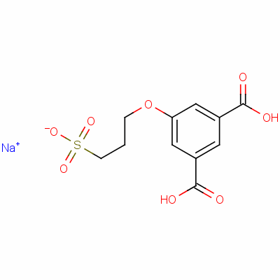 66687-30-7  sodium dihydrogen 5-(3-sulphonatopropoxy)isophthalate