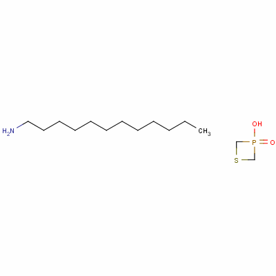 67023-96-5  dodecylamine, compound with 3-hydroxy-1,3-thiaphosphetane 3-oxide (1:1)