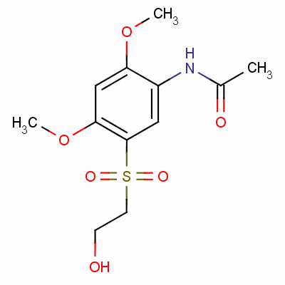 67674-20-8  N-[5-[(2-hydroxyethyl)sulphonyl]-2,4-dimethoxyphenyl]acetamide