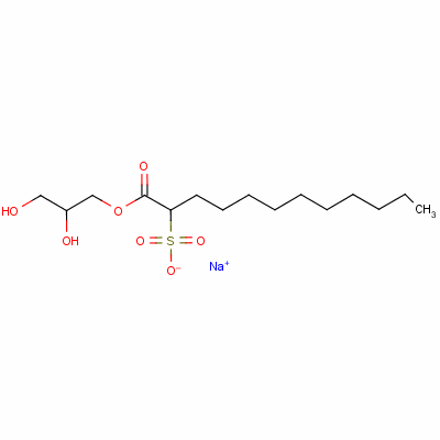 67827-90-1  sodium glycerol 2-sulphonatododecanoate