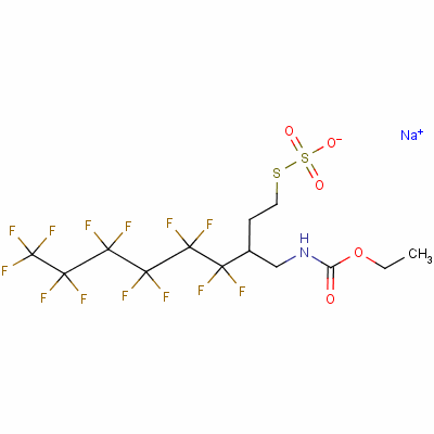 67846-66-6  sodium C-ethyl [2-(sulphonatothio)ethyl](3,3,4,4,5,5,6,6,7,7,8,8,8-tridecafluorooctyl)carbamate