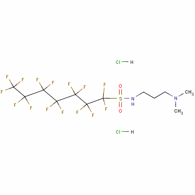 67940-02-7  N-[3-(dimethylamino)propyl]-1,1,2,2,3,3,4,4,5,5,6,6,7,7,7-pentadecafluoroheptane-1-sulphonamide monohydrochloride