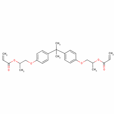 67952-50-5  bisphenol A propoxylate (2 po/phenol) diacrylate,