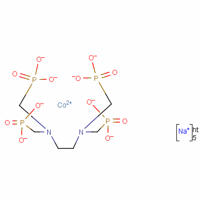 67969-67-9  pentasodium hydrogen [[[ethylenebis[nitrilobis(methylene)]]tetrakis[phosphonato]](8-)-N,N',O,O'',O'''',O'''''']cobaltate(6-)