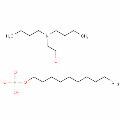 67969-86-2  decyl dihydrogen phosphate, compound with 2-(dibutylamino)ethanol