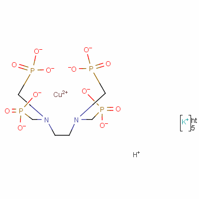 67989-89-3  pentapotassium hydrogen [[[ethylenebis[nitrilobis(methylene)]]tetrakis[phosphonato]](8-)]cuprate(6-)