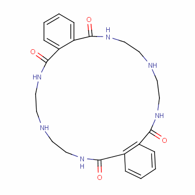 68003-28-1  7,8,9,10,11,12,20,21,22,23,24,25-dodecahydrodibenzo[i,t][1,4,7,12,15,18]hexaazacyclodocosine-5,13,18,26(6H,19H)-tetrone