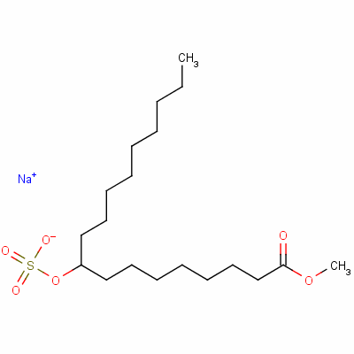 68109-63-7  sodium 1-methyl 9(or 10)-(sulphonatooxy)octadecanoate