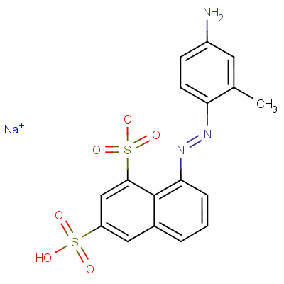 68109-68-2  8-[(4-amino-o-tolyl)azo]naphthalene-1,3-disulphonic acid, sodium salt