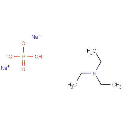 68155-77-1  disodium hydrogen phosphate, compound with triethylamine (1:1)