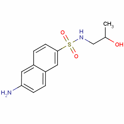 68189-29-7  6-amino-N-(2-hydroxypropyl)naphthalene-2-sulphonamide