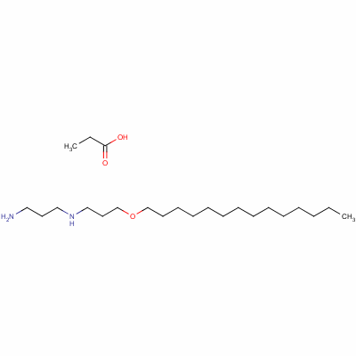68189-46-8  propionic acid, compound with N-[3-(tetradecyloxy)propyl]propane-1,3-diamine