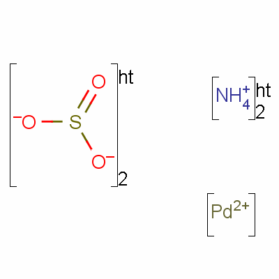 68191-10-6  diammonium palladium(2+) disulphite
