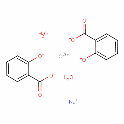 68214-27-7  sodium diaquabis[salicylato(2-)-O1,O2]chromate(1-)