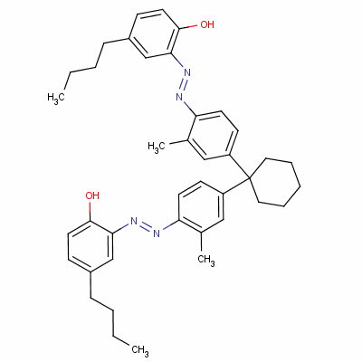 68239-78-1  2,2'-[cyclohexylidenebis[(2-methyl-4,1-phenylene)azo]]bis[4-butylphenol]