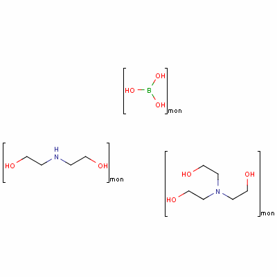 68345-30-2  Boric acid, compd. with 2,2'-iminobis[ethanol] and 2,2',2''-nitrilotris[ethanol]