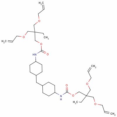 68391-53-7  bis[2,2-bis[(allyloxy)methyl]butyl] (methylenedi-4,1-cyclohexanediyl)dicarbamate