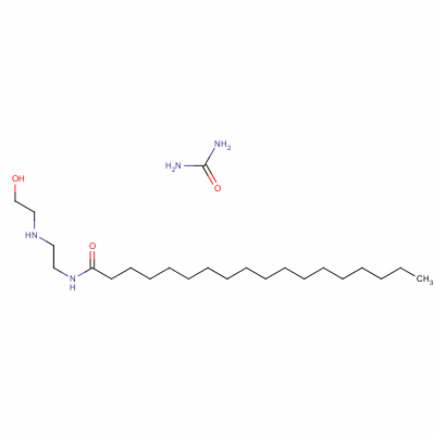 68412-16-8  Octadecanamide, N-[2-[(2-hydroxyethyl)amino]ethyl]-, reaction products with urea