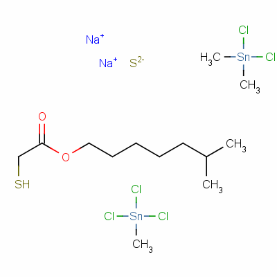 68441-20-3  Acetic acid, mercapto-, isooctyl ester, reaction products with dichlorodimethylstannane, sodium sulfide (Na2S) and trichloromethylstannane