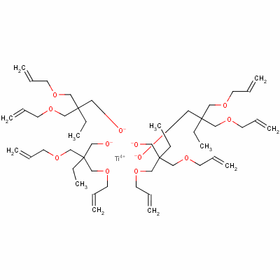68443-46-9  bis[2,2-bis[(allyloxy)methyl]butan-1-olato-O1]bis[2,2-bis[(allyloxy)methyl]butan-1-olato-O1,O2]titanium