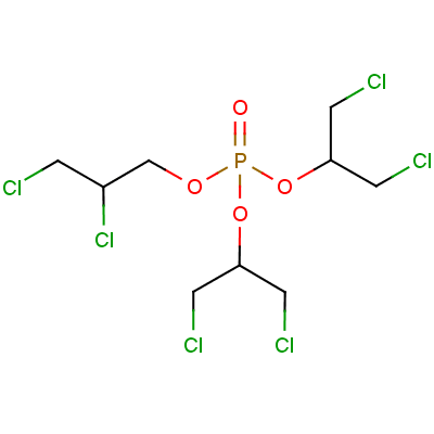68460-03-7  bis[2-chloro-1-(chloromethyl)ethyl] 2,3-dichloropropyl phosphate
